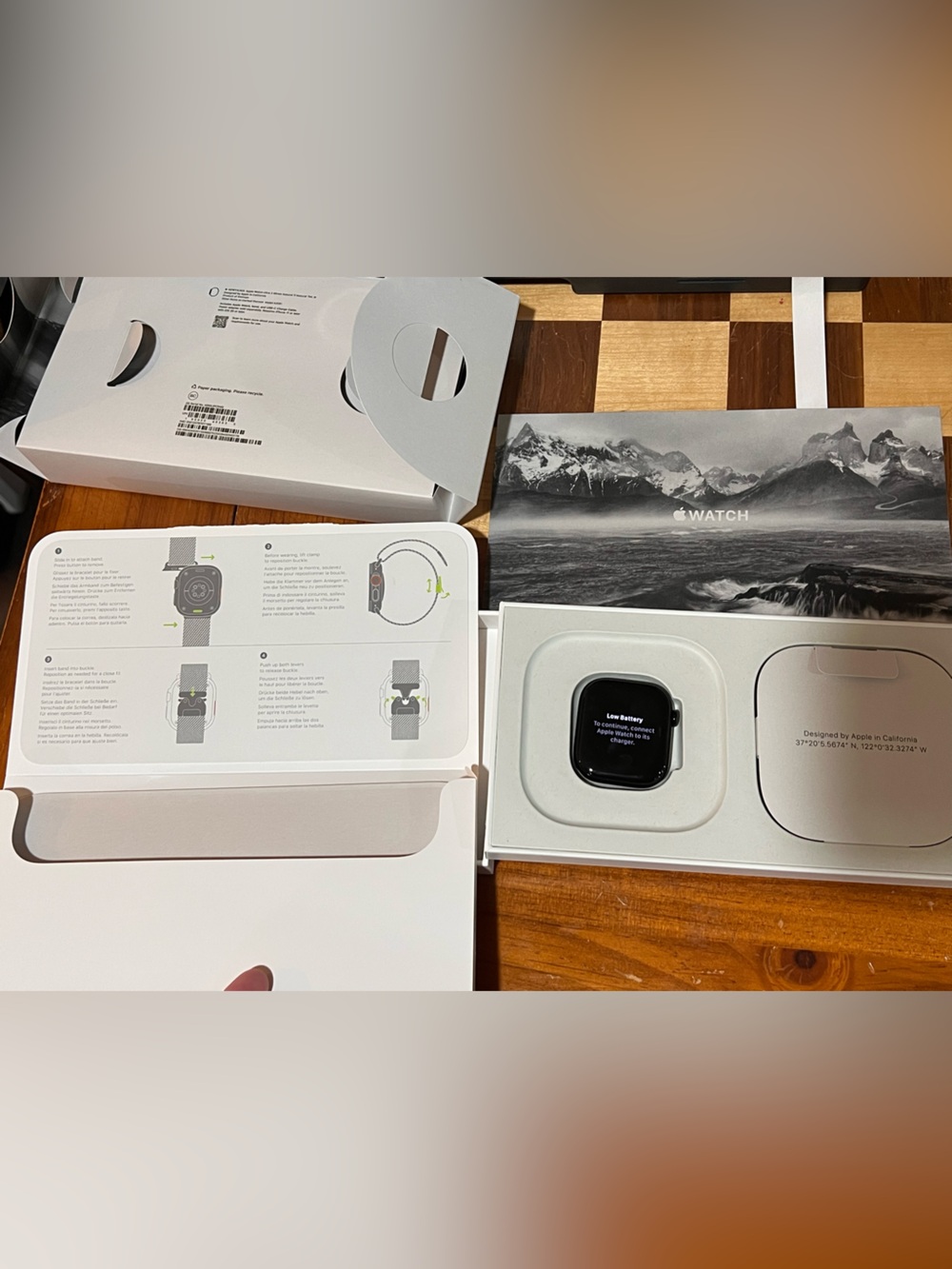 Apple Watch Series 10 46mm with Black Sport Band and Black Case - Picture 3 of 12